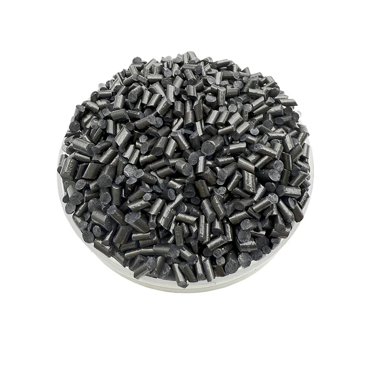 Переработанный черный материал из полистирола