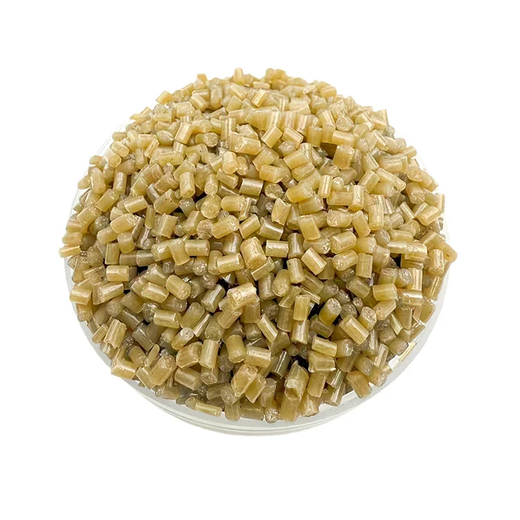 Материал из регенерированной коричневой полистироловой смолы